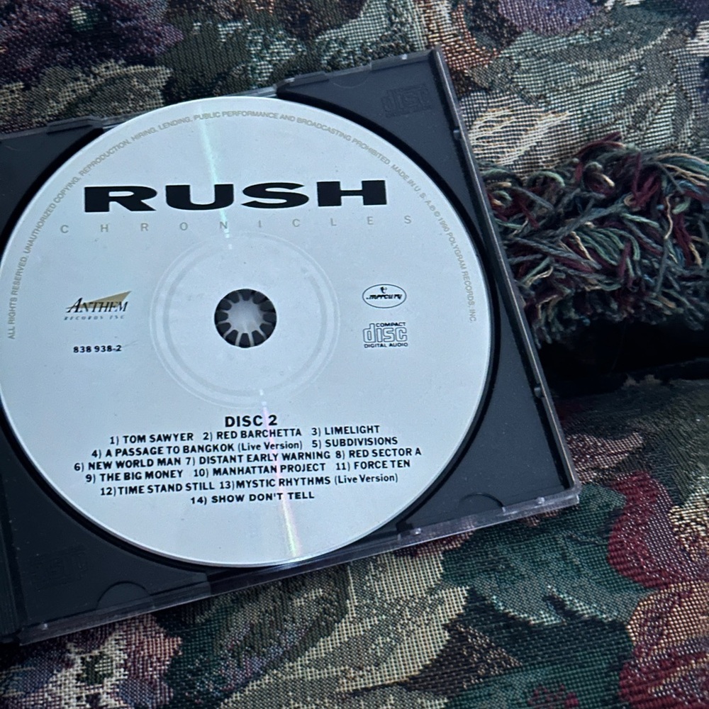 Rush Chronicles 2 CDs - Picture 9 of 9